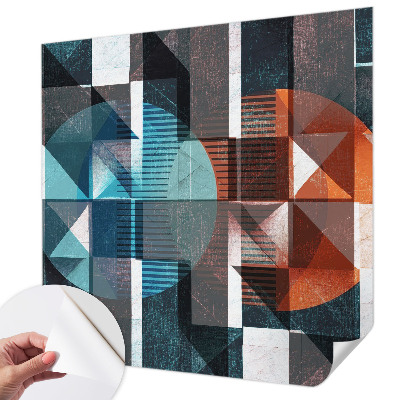 Fototapet barnrum Abstrakta former