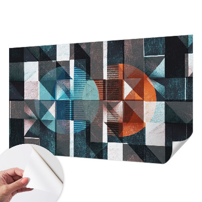 Fototapet barnrum Abstrakta former