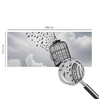 Självhäftande fotovägg Flygande fåglar