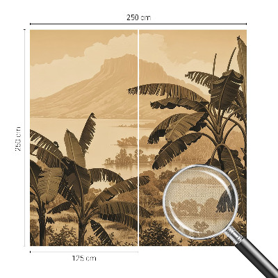 Fototapet barnrum Tropiskt panorama