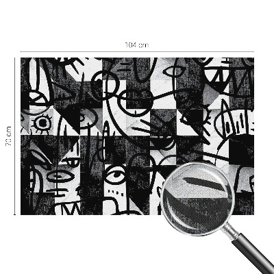 3D fototapet Ritande kaos