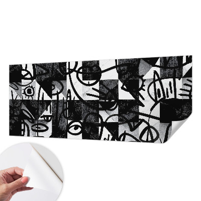 3D fototapet Ritande kaos