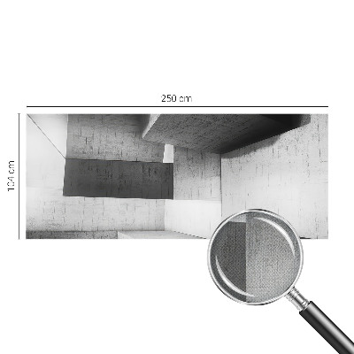 Fototapet barn med geometriska skulpturer