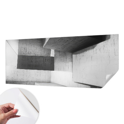 Fototapet barn med geometriska skulpturer