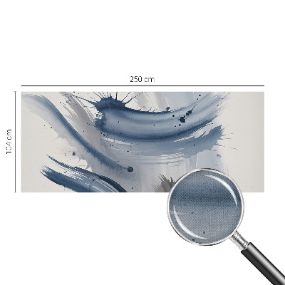 Peel and stick fototapet med konstnärliga penseldrag