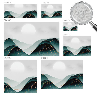 Peel and stick fototapet med motivet 