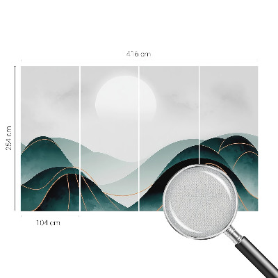 Peel and stick fototapet med motivet 