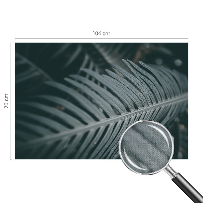 Fototapet barnrum Grönt blad