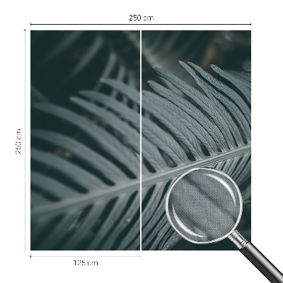 Fototapet barnrum Grönt blad