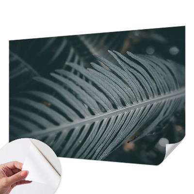 Fototapet barnrum Grönt blad