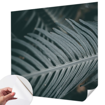 Fototapet barnrum Grönt blad