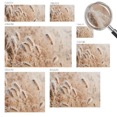 Självhäftande fototapet Vinterlandskap