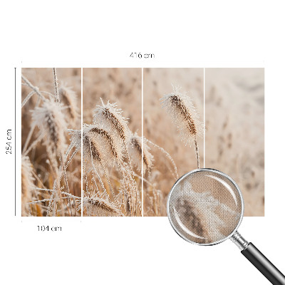 Självhäftande fototapet Vinterlandskap