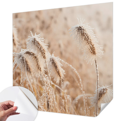 Självhäftande fototapet Vinterlandskap