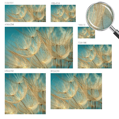 Fototapet för barn Eteriska maskrosor