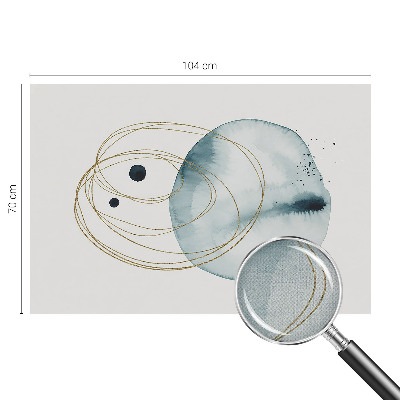 Självhäftande fototapet Abstrakt koppling