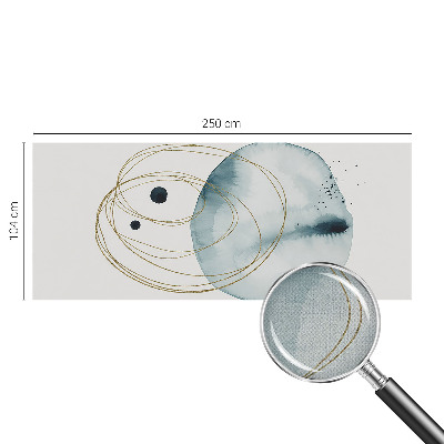 Självhäftande fototapet Abstrakt koppling