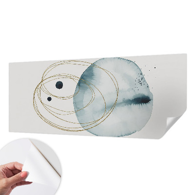 Självhäftande fototapet Abstrakt koppling