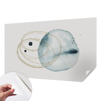 Självhäftande fototapet Abstrakt koppling