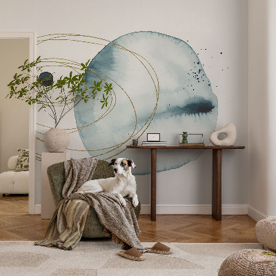 Självhäftande fototapet Abstrakt koppling