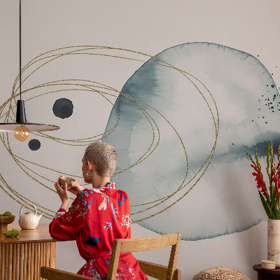 Självhäftande fototapet Abstrakt koppling