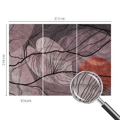 3D fototapet Energisk abstraktion