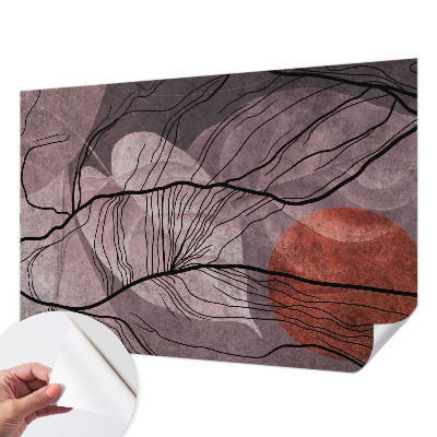 3D fototapet Energisk abstraktion