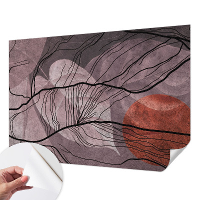 3D fototapet Energisk abstraktion