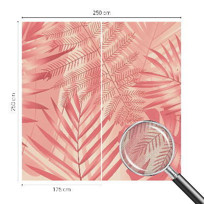 Peel and stick fototapet Tropiska löv