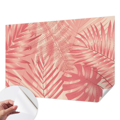 Peel and stick fototapet Tropiska löv