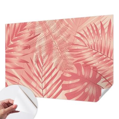 Peel and stick fototapet Tropiska löv