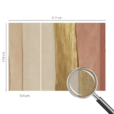 Fototapet barn Vågiga ränder