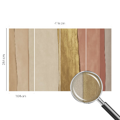 Fototapet barn Vågiga ränder