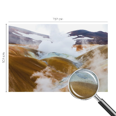 Självhäftande fotovägg Vulkaniska kullar