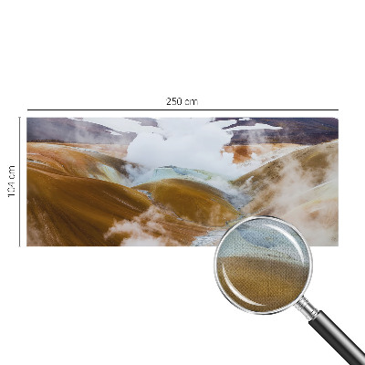 Självhäftande fotovägg Vulkaniska kullar