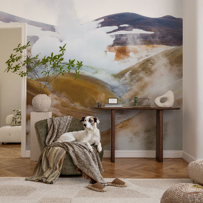 Självhäftande fotovägg Vulkaniska kullar