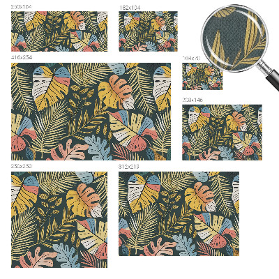 Peel and stick fototapet Tropisk energi