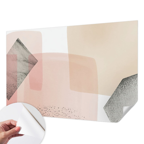 Fototapet barn med ömtåliga figurer i barnvänlig design