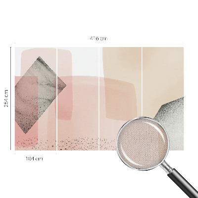 Fototapet barn Ömtåliga figurer