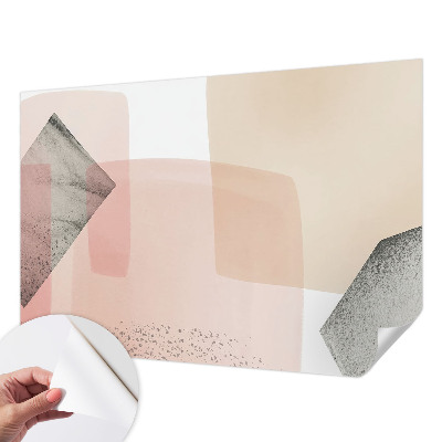 Fototapet barn med ömtåliga figurer i barnvänlig design