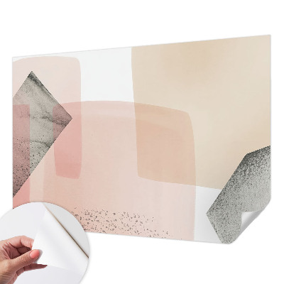 Fototapet barn med ömtåliga figurer i barnvänlig design