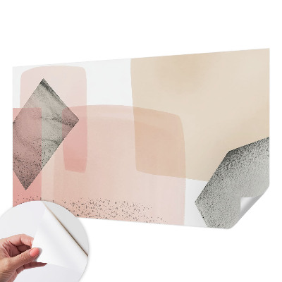 Fototapet barn med ömtåliga figurer i barnvänlig design