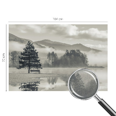 3D fototapet Romantiskt landskap