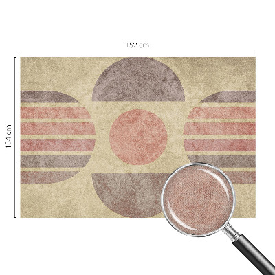 Självhäftande fototapet Geometriska former