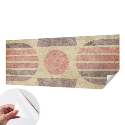 Självhäftande fototapet Geometriska former