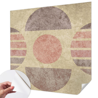 Självhäftande fototapet Geometriska former