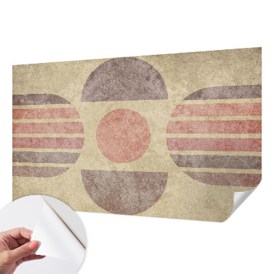 Självhäftande fototapet Geometriska former