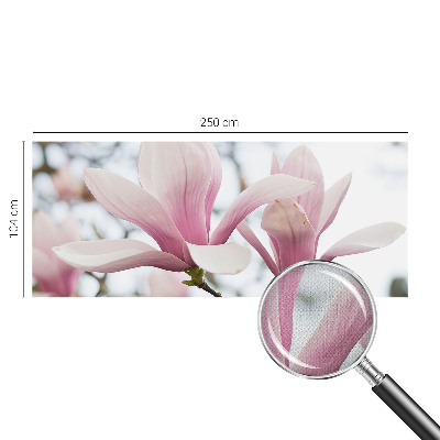 Fototapet för barn med motiv av magnoliablommor