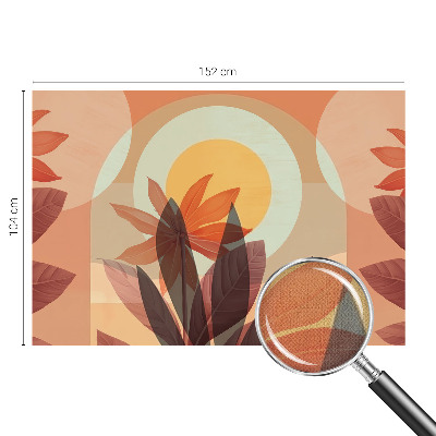 Peel and stick fototapet Blommig abstraktion
