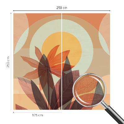 Peel and stick fototapet Blommig abstraktion